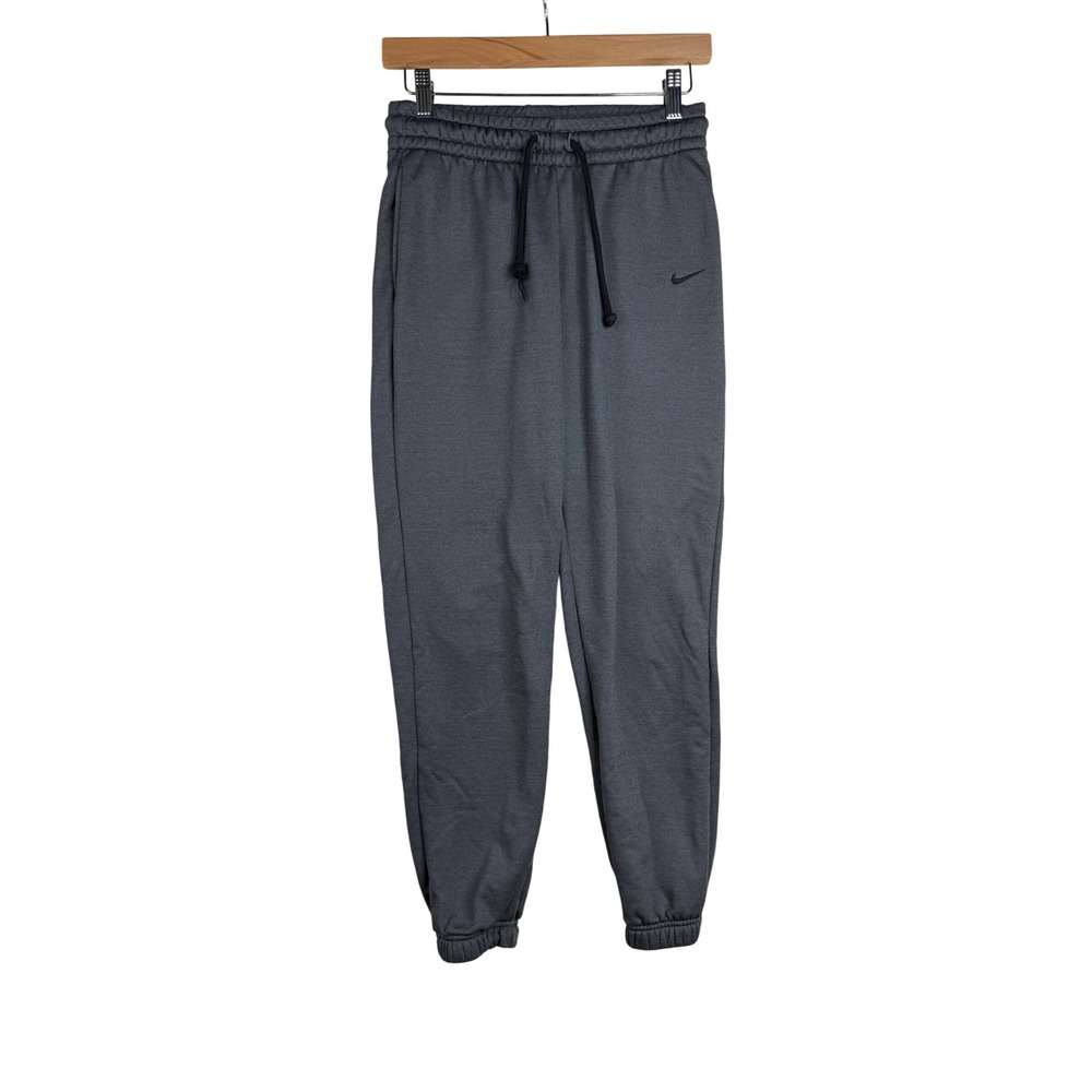 Nike Women's Therma-Fit Women's Size XS Dark Gray Fleece Training Sweatpants